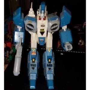 Vintage Macross Blue Alpha Gakken Complete